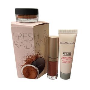 bareMinerals makeup bundle, FRESH & RADIANT, new